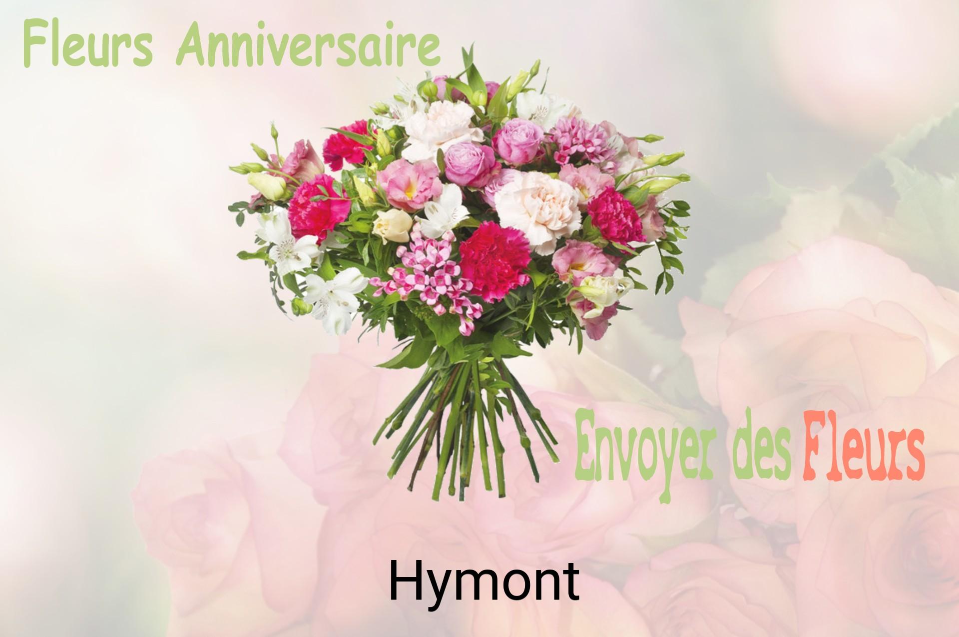 Bouquet de fleurs d’anniversaire livré à Hymont